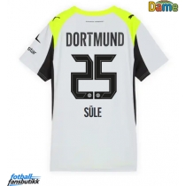 Borussia Dortmund Niklas Sule #25 Bortedrakt Dame 2025-26 Kortermet